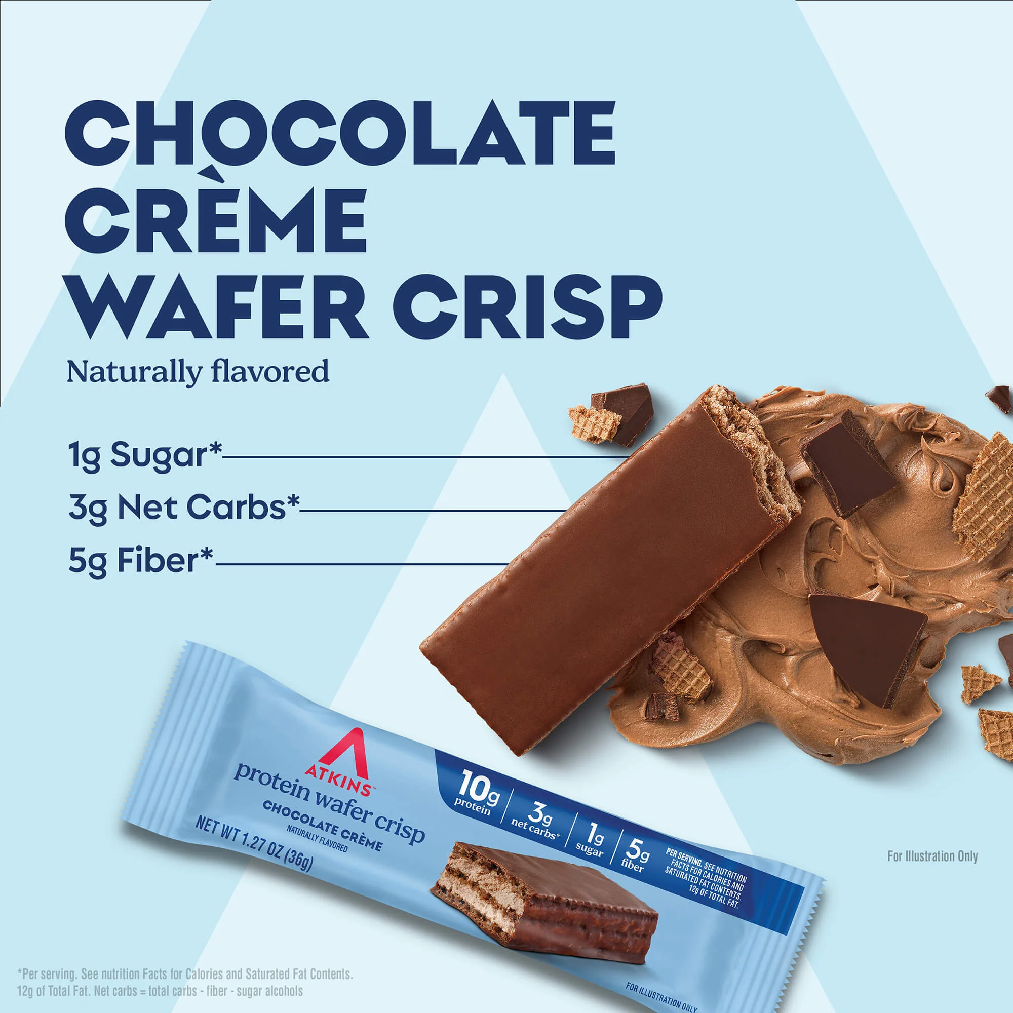 Chocolate Crème Protein Wafer Crisps - Image 3